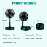 Powerful Rechargeable Table Fan – 🔹 शक्तिशाली रिचार्जेबल टेबल फैन